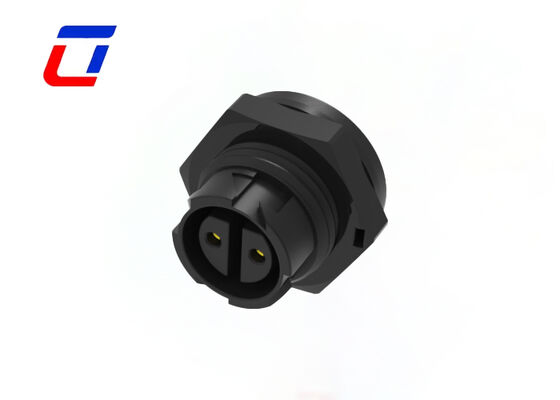 M16 10A IP67 conectores impermeables con cerradura rápida conector de mujer a hombre para alimentación