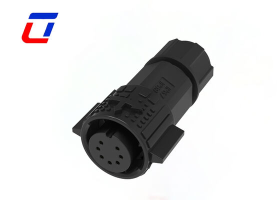 Conectores de iluminación exterior M19 300V con certificación CE Conector impermeable circular de 7 pines