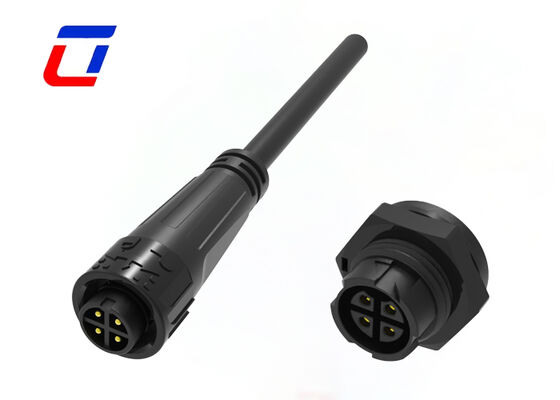10A M16 Conector de 4 pines de hombre a mujer Conector de alimentación impermeable IP67 de buena calidad