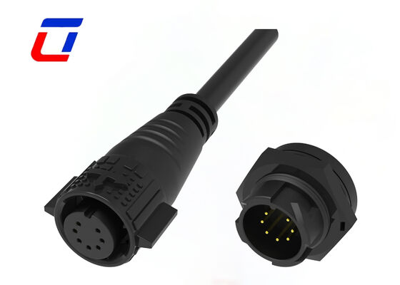 300V M19 3+2 Conectores de energía y señal de pines Multi-pin Conectores a prueba de agua