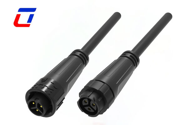 IP67 Conector de 3 pines Hombre y mujer M16 10A 300V Conector de energía a prueba de agua
