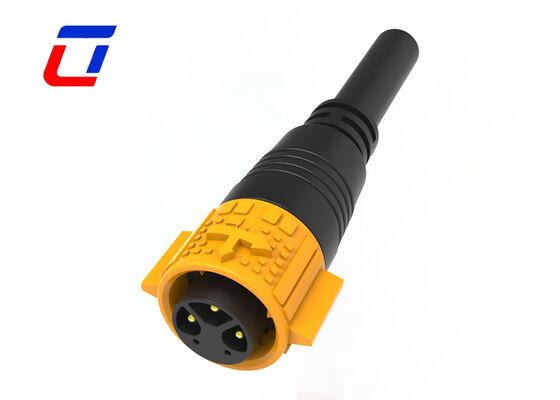 IP67 Conector a prueba de agua M19 3+2 Pin 300V Conector exterior de potencia y señal