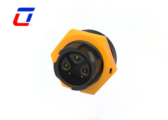 IP67 Conector a prueba de agua M19 3+2 Pin 300V Conector exterior de potencia y señal