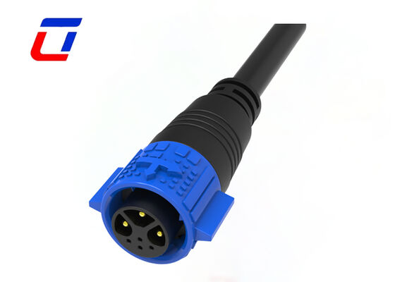 15A+5A M19 3+4 Conectores IP67 de Pin 300V Conector de cable de señal de alimentación impermeable