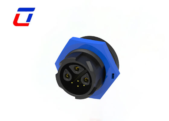 15A+5A M19 3+4 Conectores IP67 de Pin 300V Conector de cable de señal de alimentación impermeable