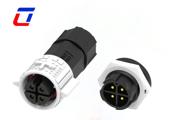 15A M19 Conectores eléctricos a prueba de agua de 4 pines 300V Conector industrial masculino femenino