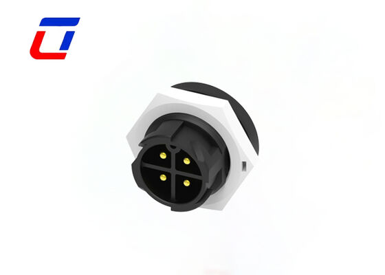 15A M19 Conectores eléctricos a prueba de agua de 4 pines 300V Conector industrial masculino femenino