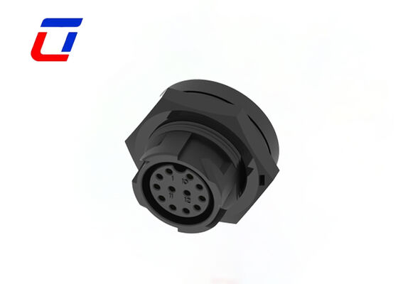Conector de señal chapado en oro de latón de los conectores de cable de desconexión rápida M19 del Pin 300V del ODM 12