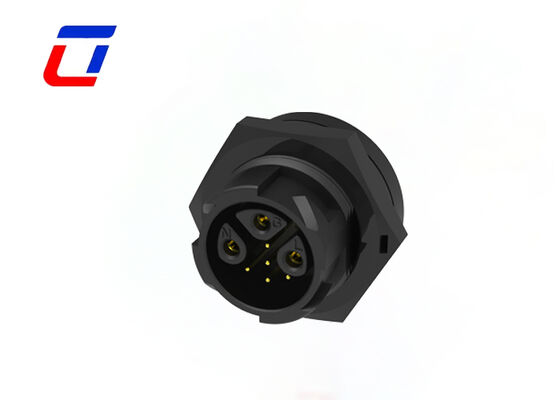 Conectores circulares de plástico de 20 A M19 de 3+5 pines ODM conector de alimentación y datos impermeable IP67 de 300 V