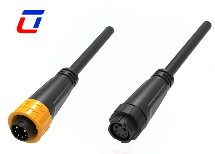 M16 Conector de cable exterior impermeable 15A 2 potencia 4 conector de señal China