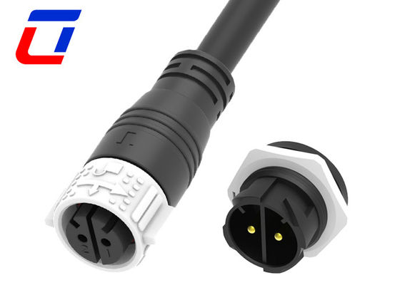 2 Fase 50A Conector impermeable de toma de corriente de 500 V M25 8 Gauge